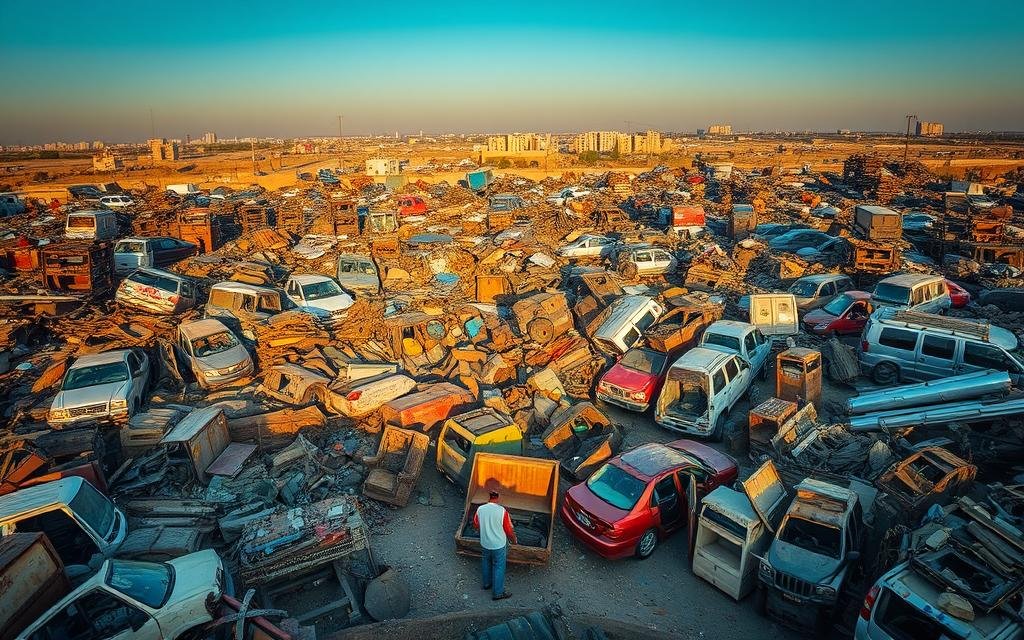 أعلى عائد مادي وتثمين فوري | أفضل شركة شراء سكراب حي الحزم بالرياض