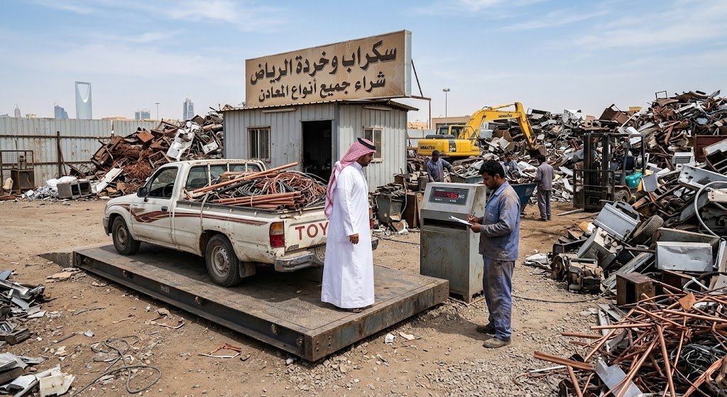 شراء سكراب حي الحزم بالرياض