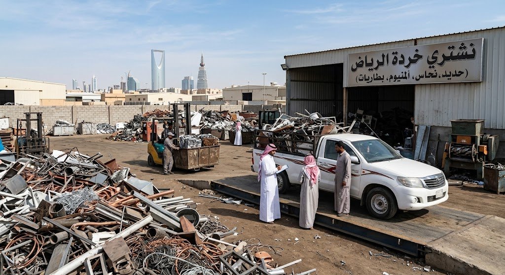 شراء سكراب حي المناخ بالرياض