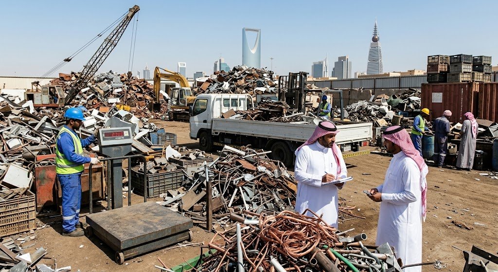 شراء سكراب حي الروابي بالرياض