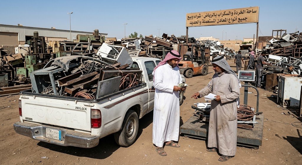 شراء سكراب حي النرجس بالرياض