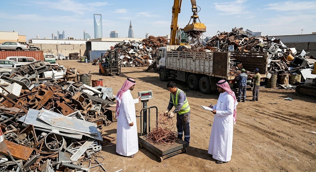 شراء سكراب حي الياسمين بالرياض