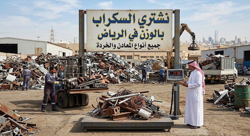 شراء سكراب حي الملقا بالرياض