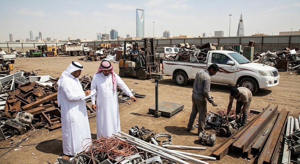 شراء سكراب حي الملك عبدالله بالرياض