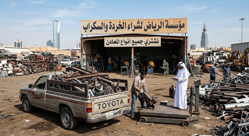 شراء سكراب حي السعادة بالرياض