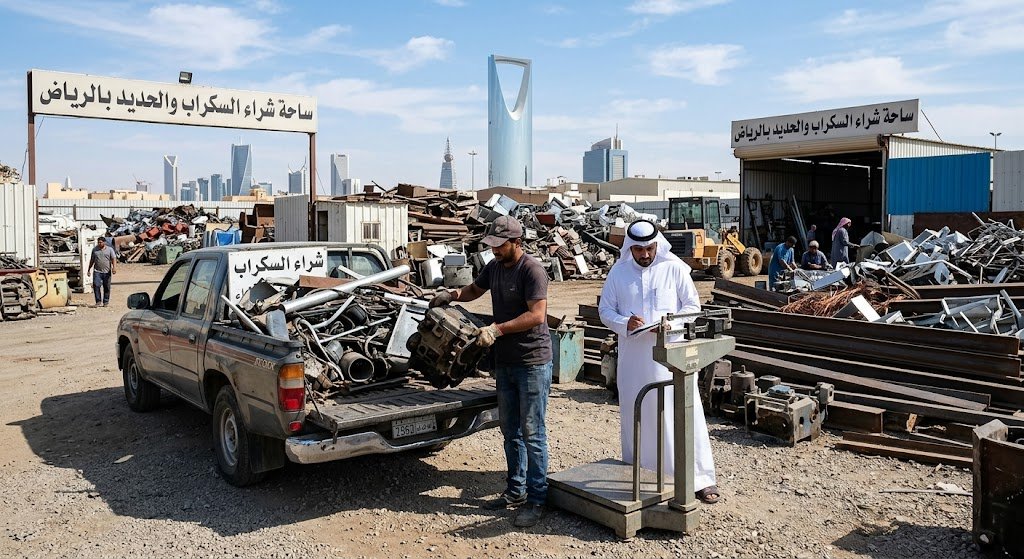 شراء سكراب حي الضباط بالرياض