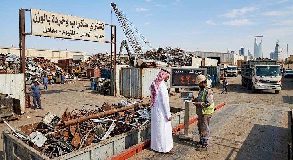 شراء سكراب حي الازدهار بالرياض