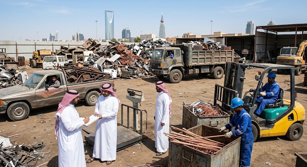 شراء سكراب حي الورود بالرياض