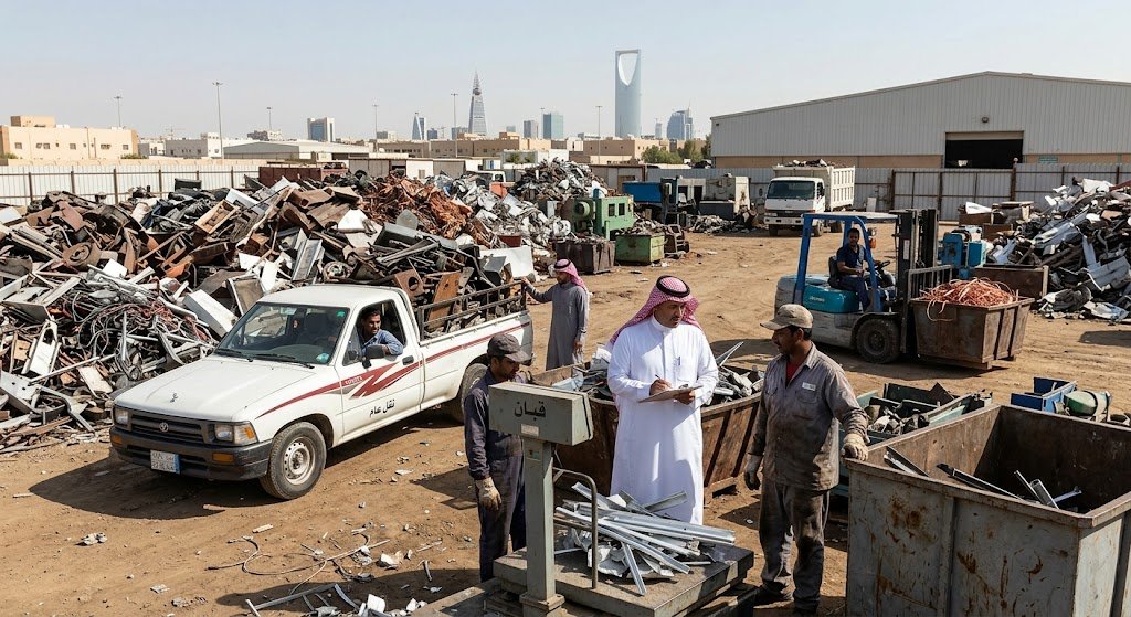 شراء سكراب حي المصيف بالرياض