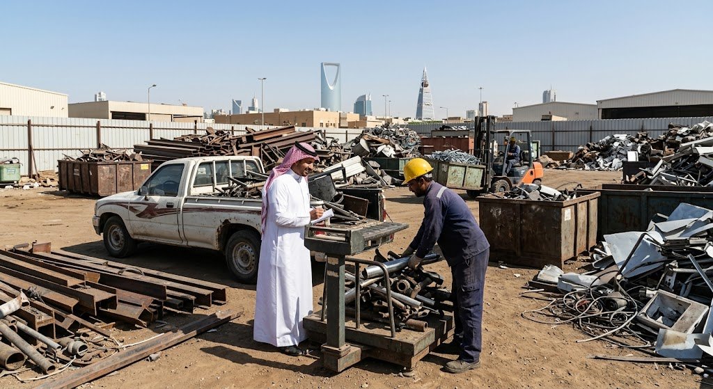 شراء سكراب حي ظهرة البديعة بالرياض