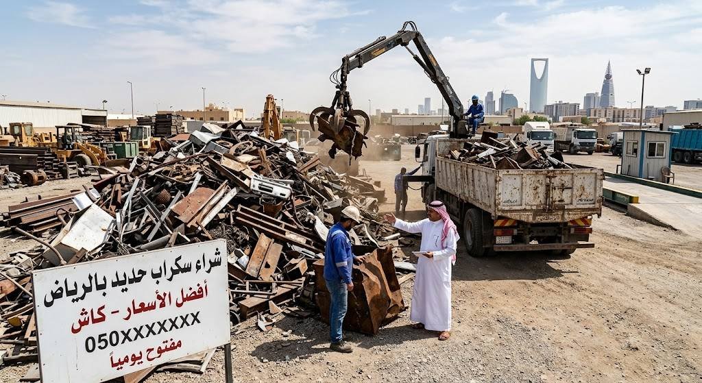 شراء سكراب حديد بالرياض