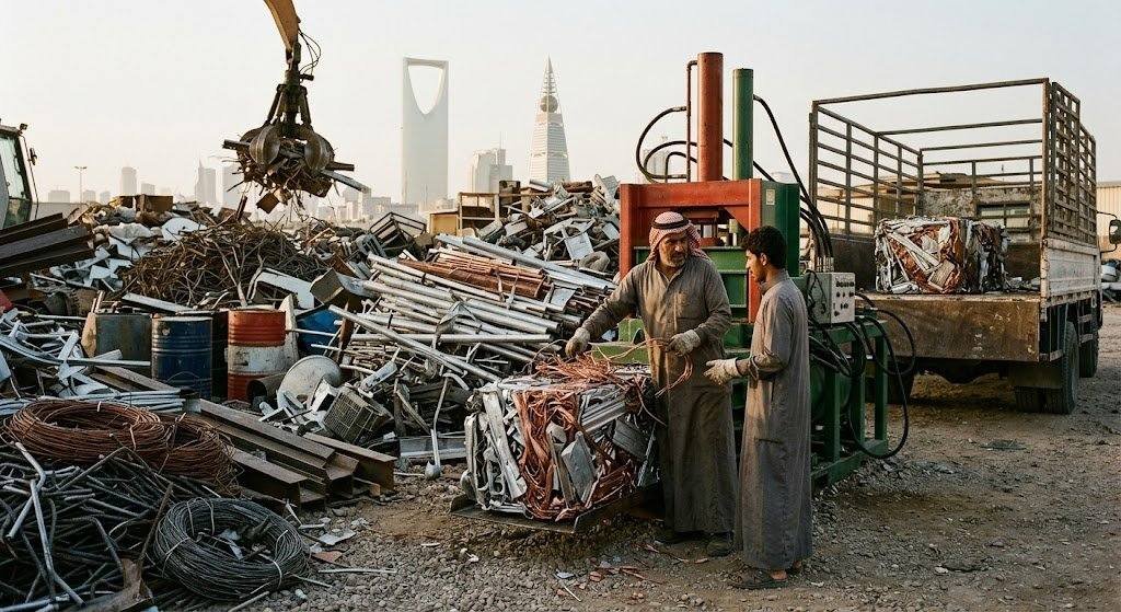 فريق عمل محترف يقوم بتقييم ونقل السكراب والخردة المعدنية بدقة وأمان باستخدام أحدث المعدات ضمن خدمات شراء سكراب حي المعيزليه لضمان تقديم أفضل الأسعار وراحة العملاء.